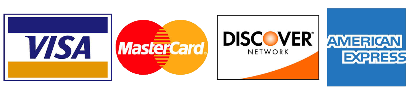 Accepted Credit cards
